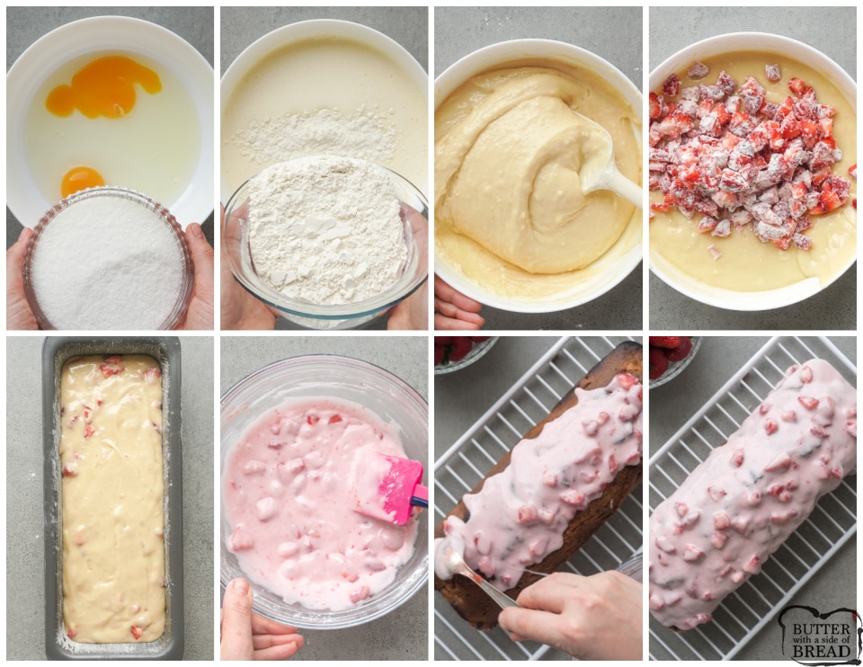 How to make Strawberry Bread recipe