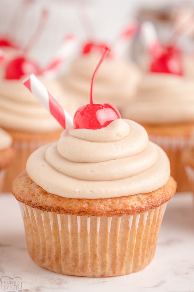 How to Make Root Beer Float Cupcakes