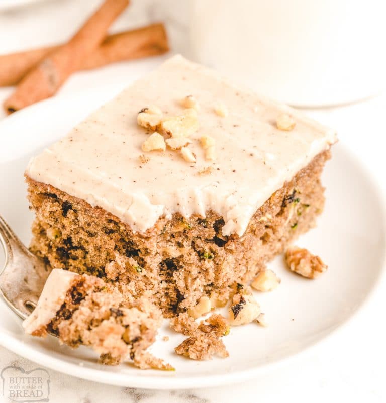 EASY ZUCCHINI CAKE Butter with a Side of Bread