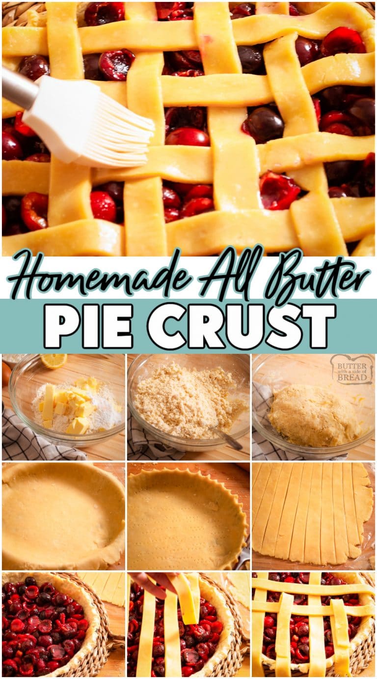All Butter Pie Crust Butter With A Side Of Bread 5332