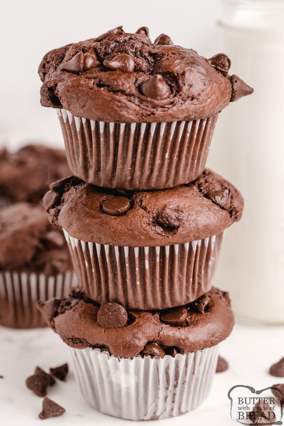 Double chocolate muffin recipe