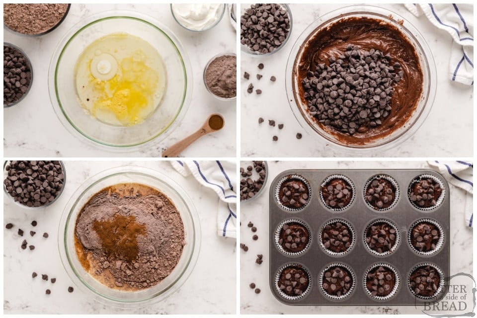 How to make Copycat Costco Chocolate Muffins