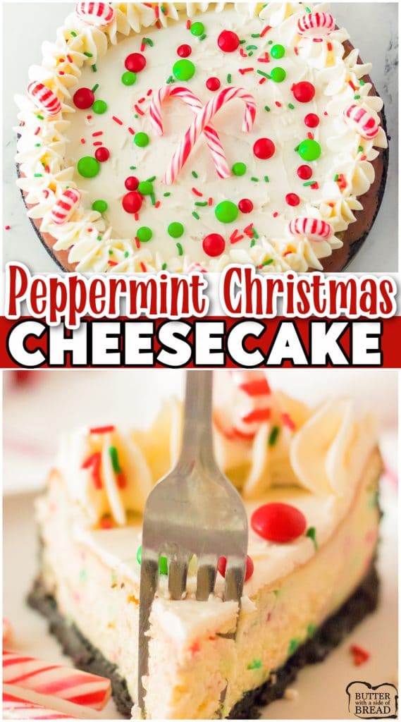CHRISTMAS CHEESECAKE RECIPE - Butter with a Side of Bread