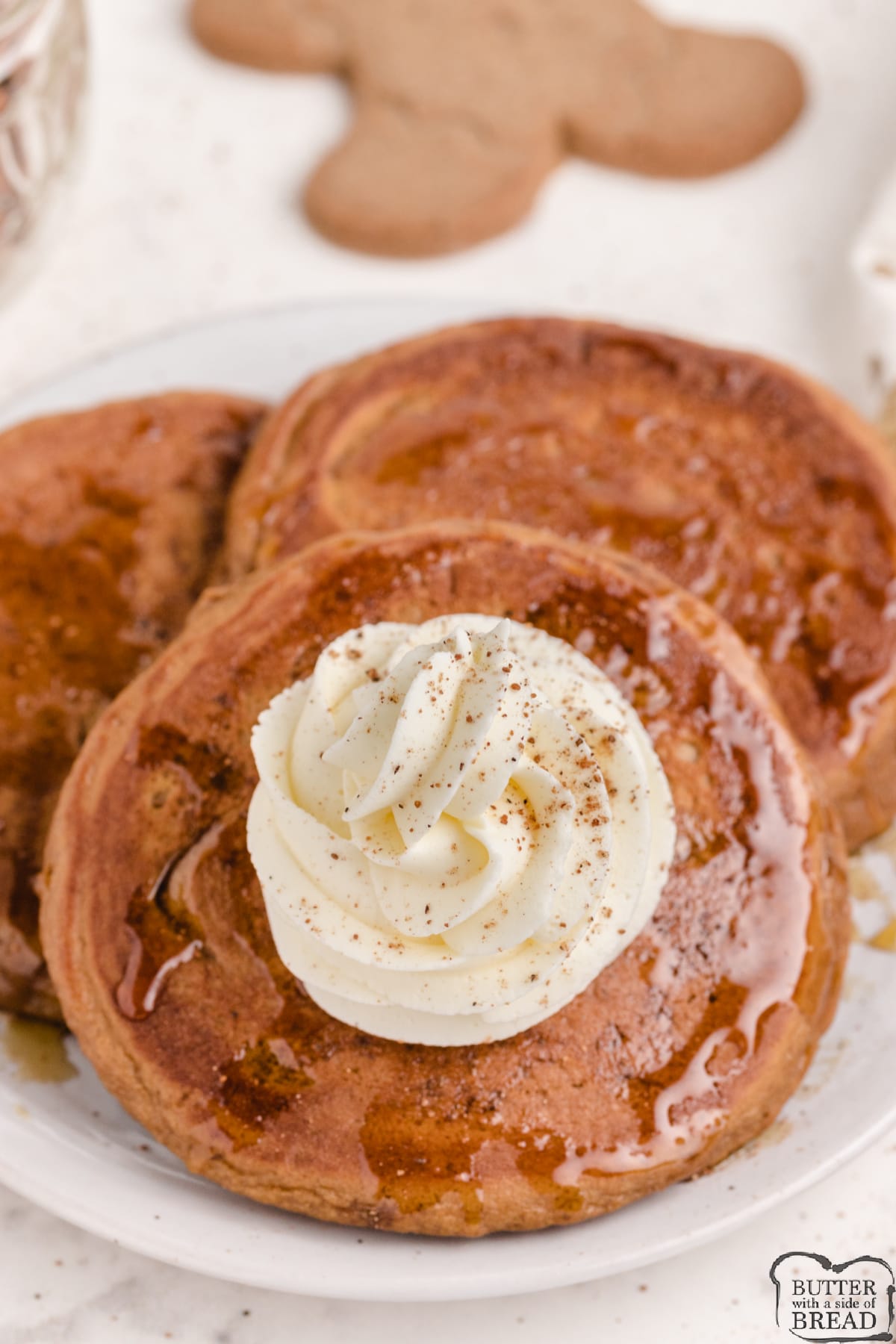 Gingerbread pancake recipe