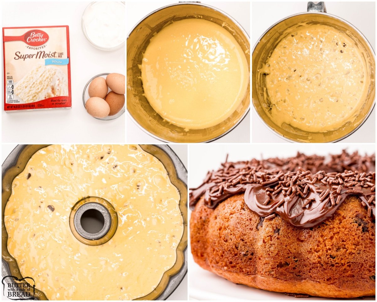 how to make a chocolate chip bundt cake recipe
