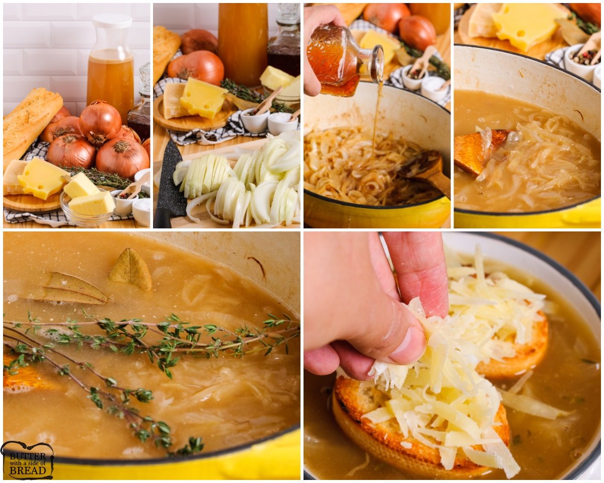 how to make french onion soup in the slow cooker