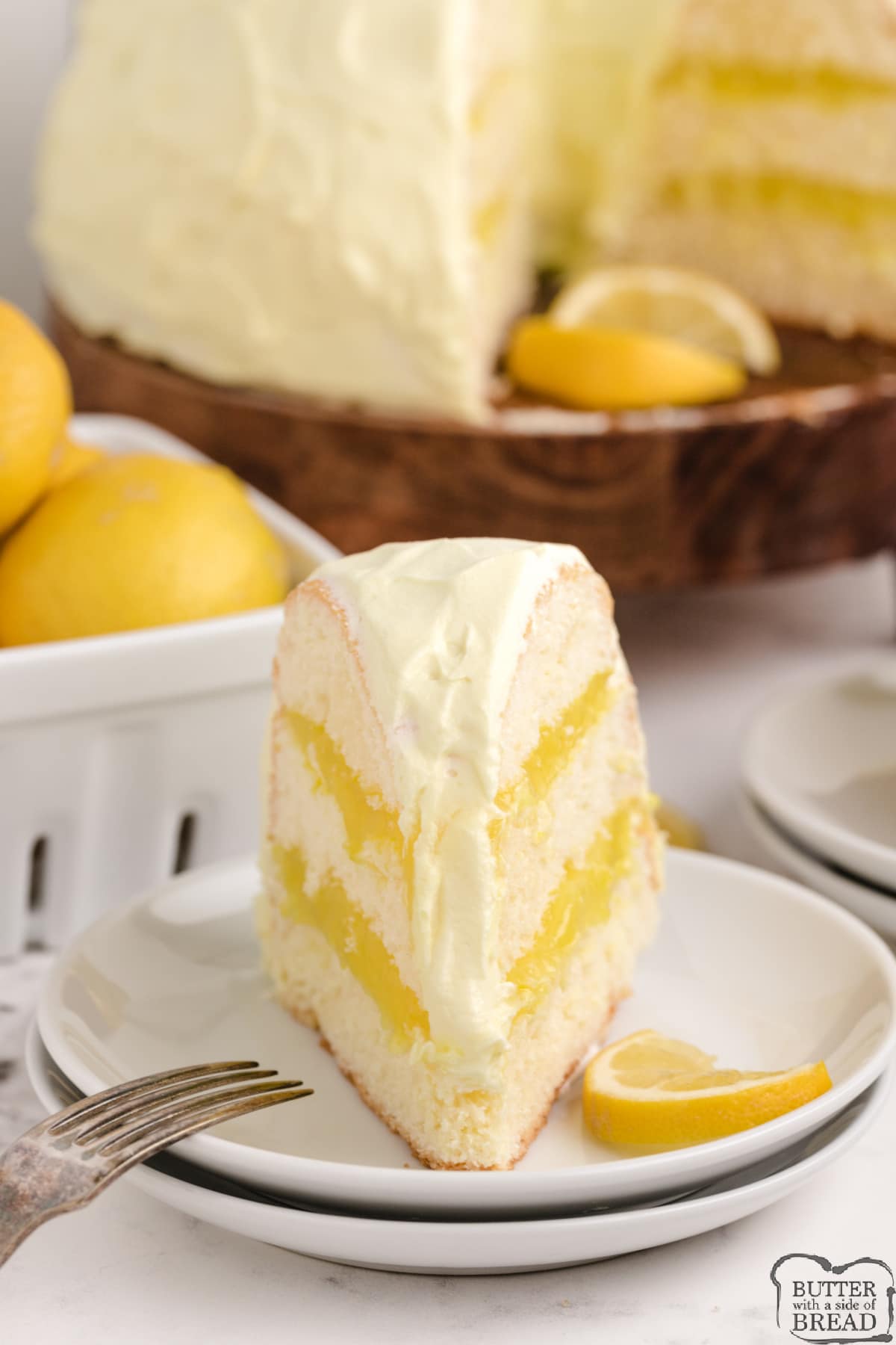 Layered lemon cake recipe