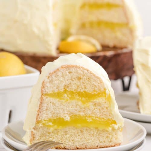 Lemon Chiffon Cake Recipe: Angel Food Cake Meets Pound Cake!