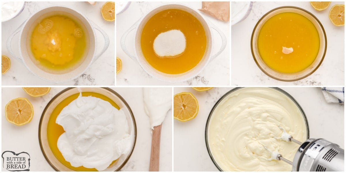 Step by step instructions on how to make Creamy Lemon Jello