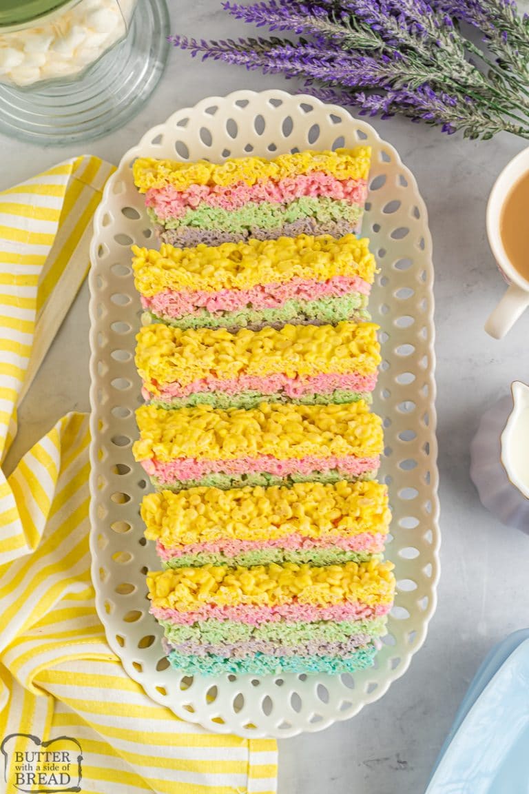 EASTER PEEPS KRISPIE TREATS - Butter with a Side of Bread