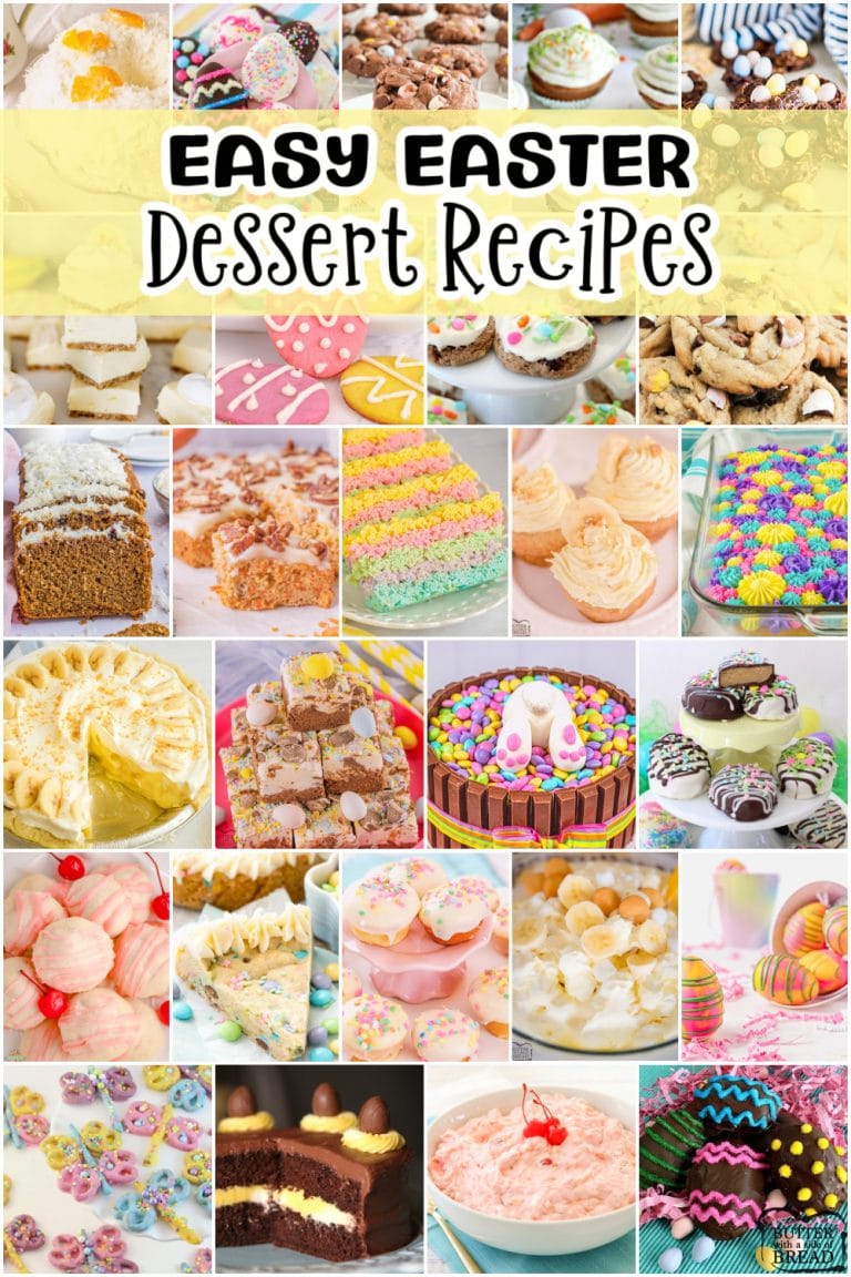 EASY EASTER DESSERTS Butter With A Side Of Bread   Easy Easter Dessert Recipes 768x1152 