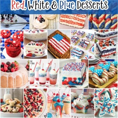 easy red, white and blue desserts for 4th of July