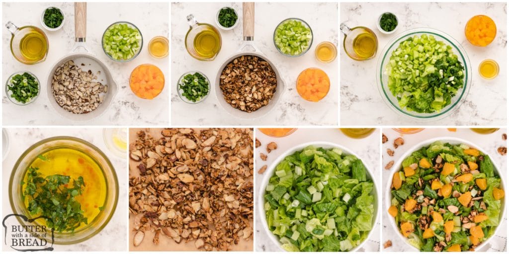 Step by step instructions on how to make Mandarin Orange Salad