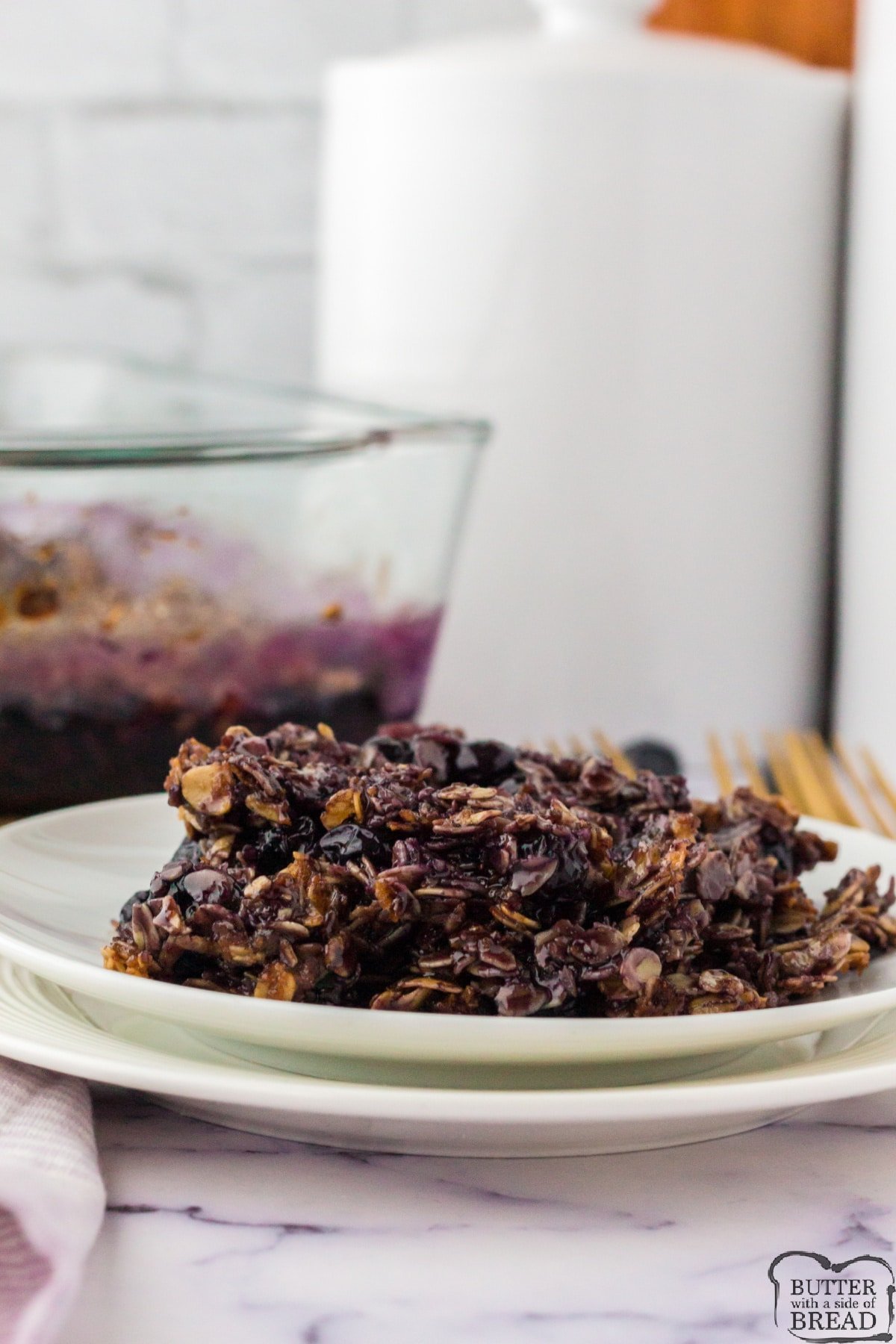 Blueberry crumble recipe