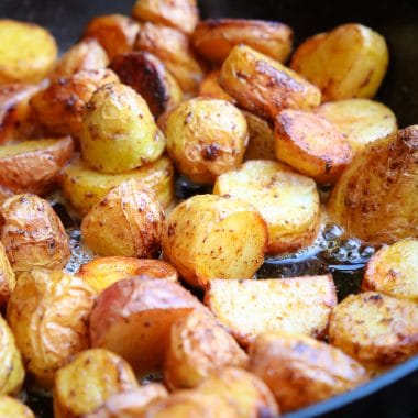 cast iron skillet potatoes