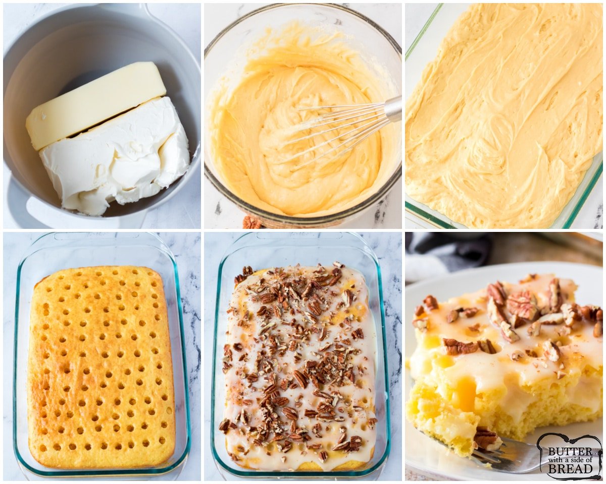 how to make a Kentucky Butter Poke Cake