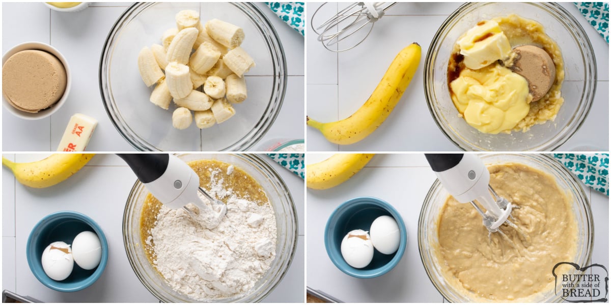 How to make Vanilla Pudding Banana Bread