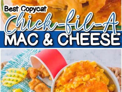 Copycat Chick-fil-A Mac and Cheese is super creamy & cheesy, just like the original! Easy macaroni and cheese recipe made at home with common ingredients. It's our pleasure!