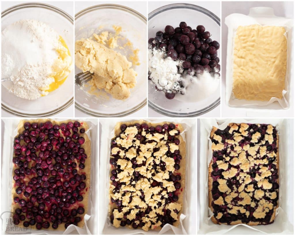 how to make blueberry pie bars
