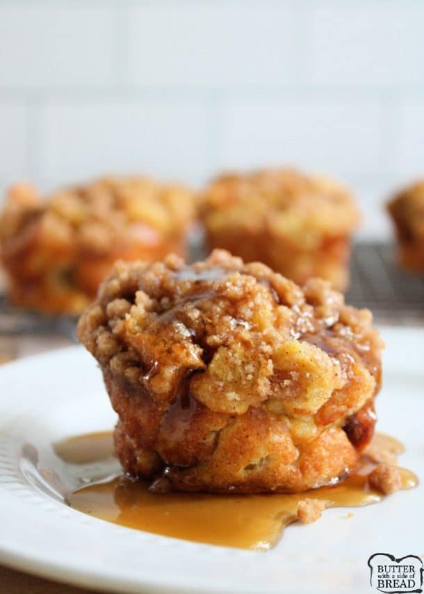 FRENCH TOAST MUFFINS - Butter with a Side of Bread