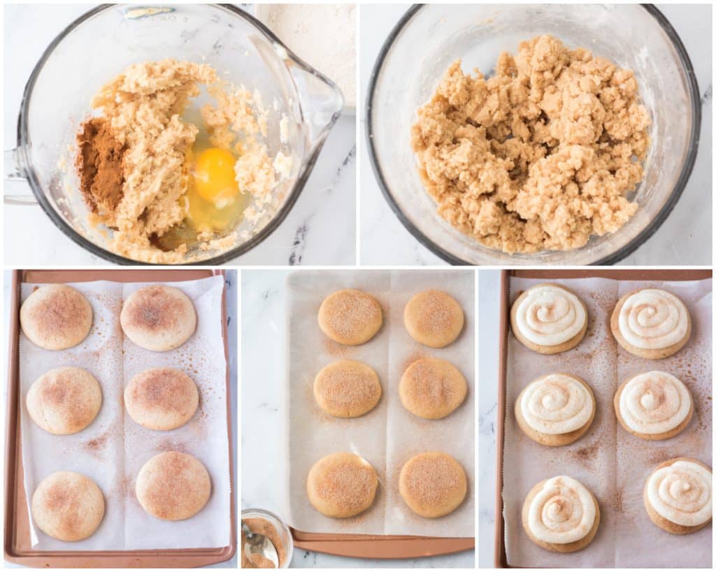 how to make frosted snickerdoodles