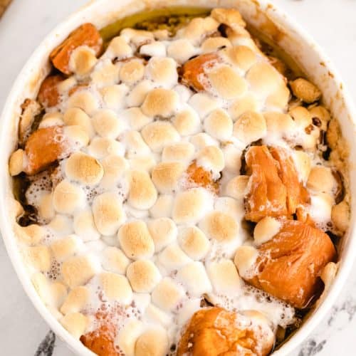 APPLE SWEET POTATO CASSEROLE WITH MARSHMALLOWS - Butter with a Side of ...