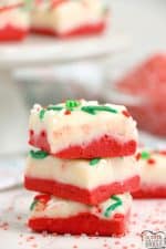 CHRISTMAS CAKE BATTER FUDGE - Butter with a Side of Bread