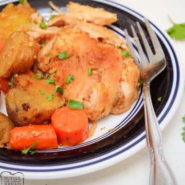crockpot chicken thighs with vegetables