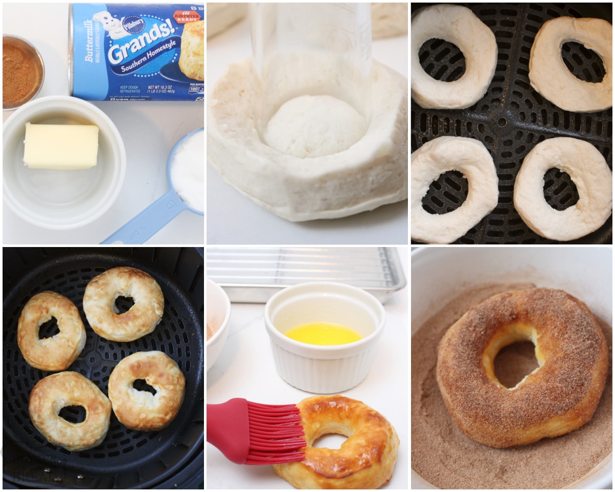 how to make easy cinnamon donuts