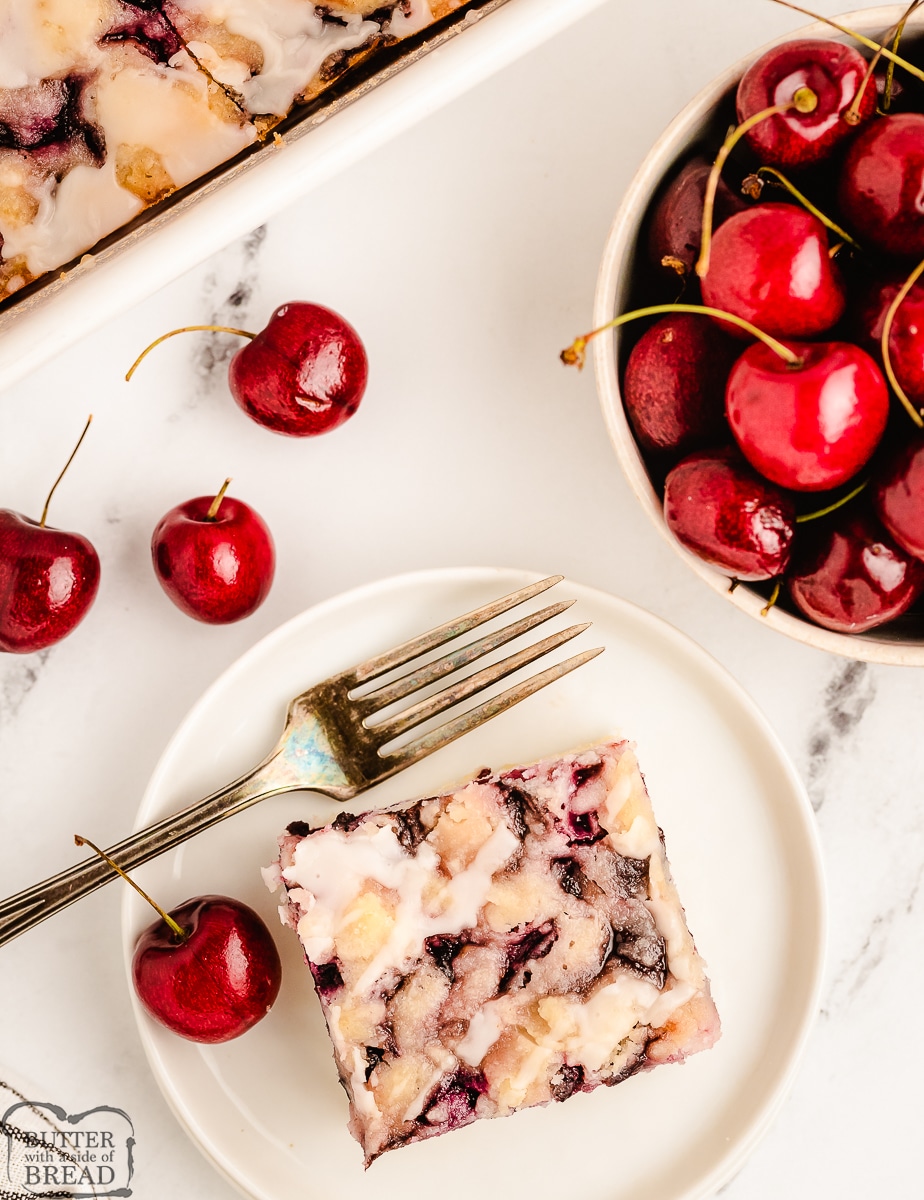 simple cherry cake