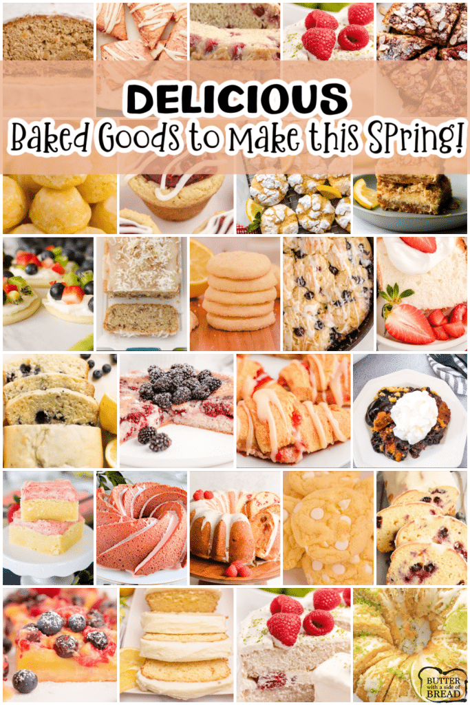 bakery goods list