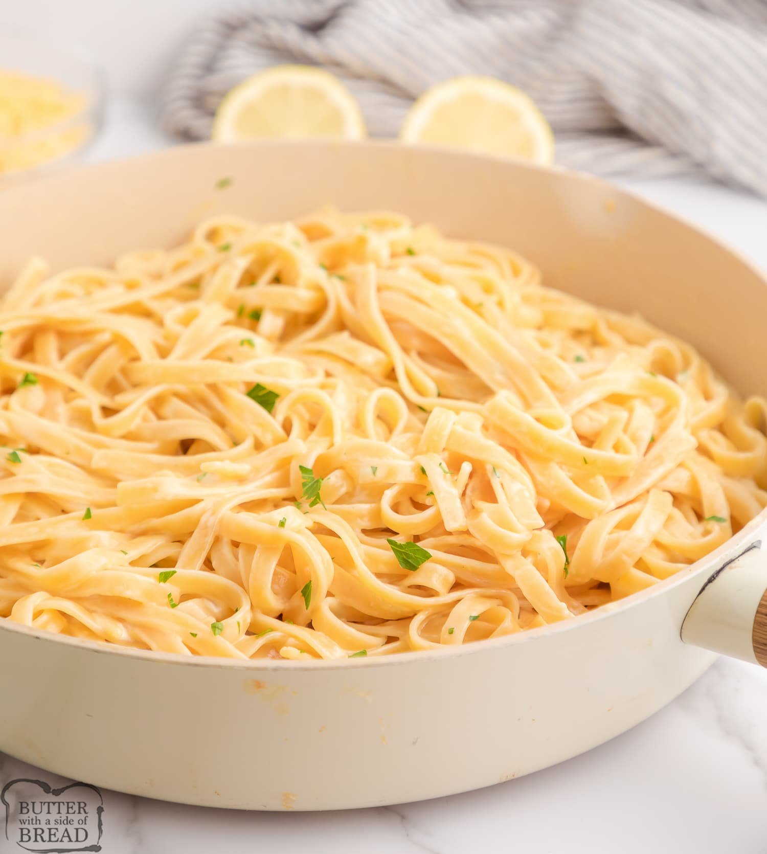 skillet dinner lemon pasta