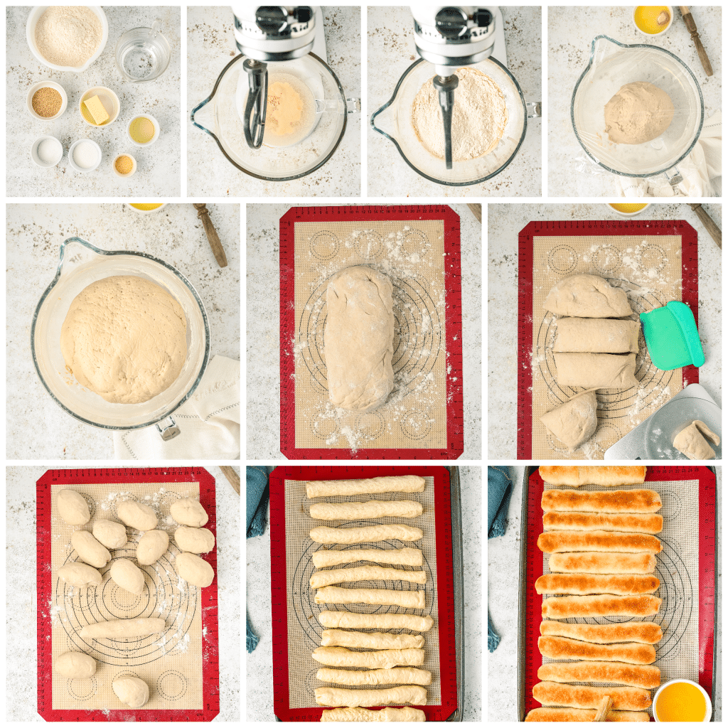 how to make homemade soft breadsticks