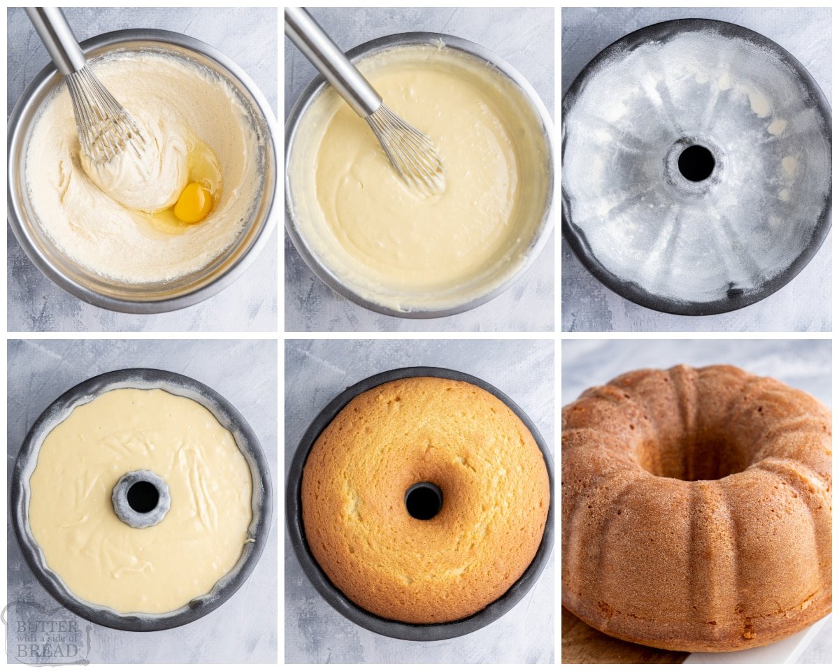 how to make a cream cheese pound cake