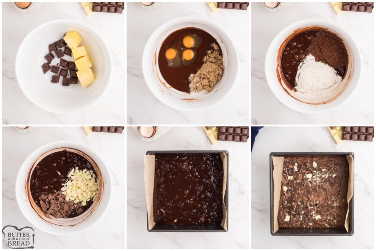 How to make Triple Chocolate Brownies