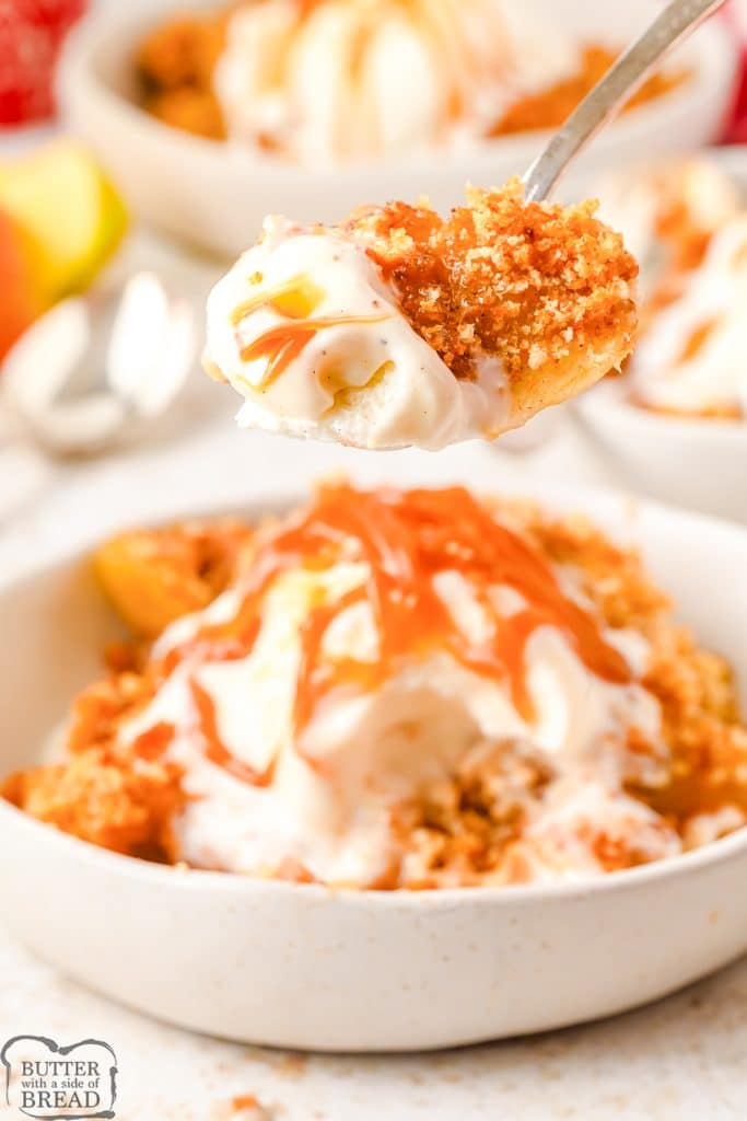 bite of an apple brown betty cobbler