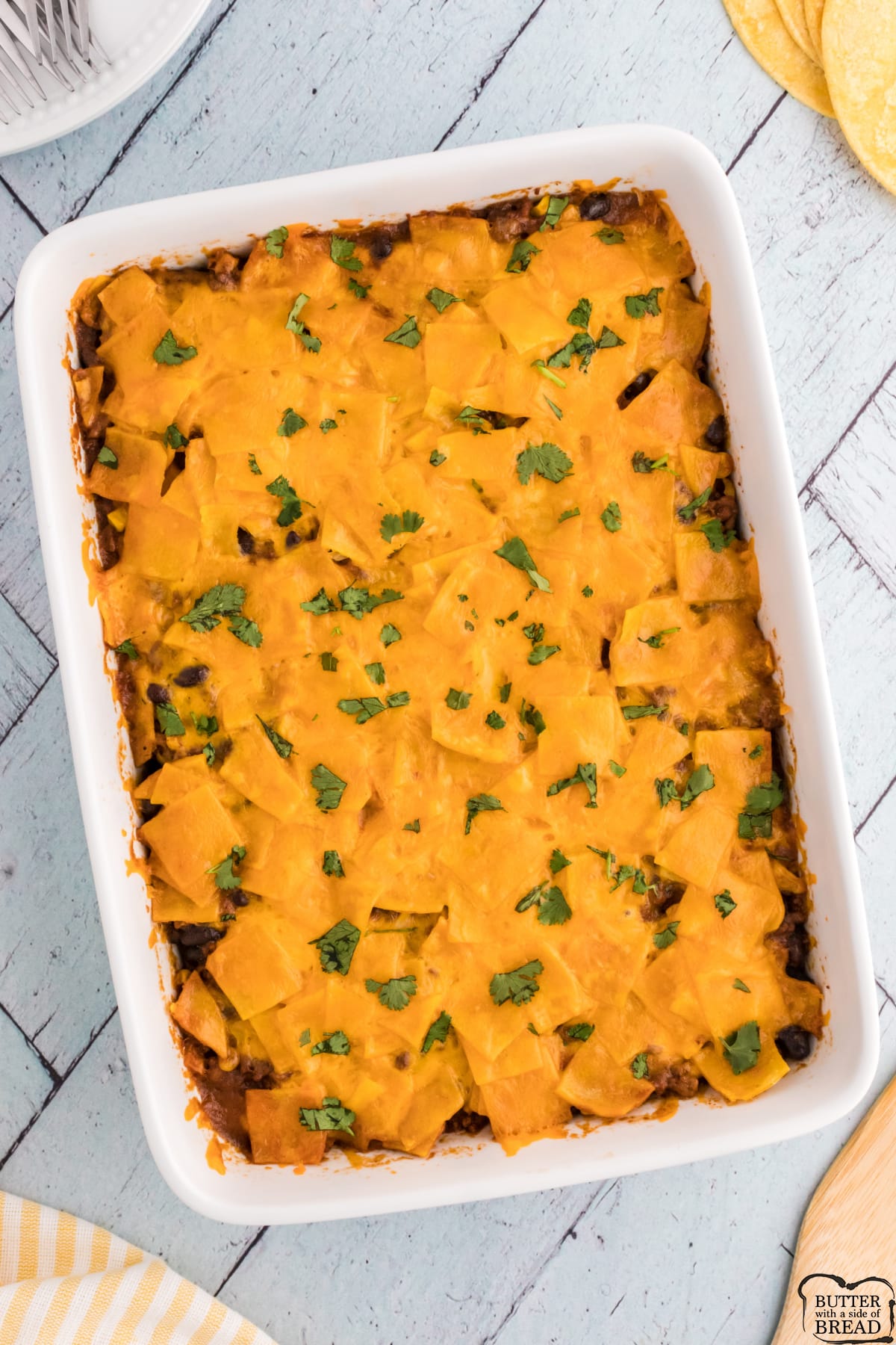 Simple weeknight casserole with meat