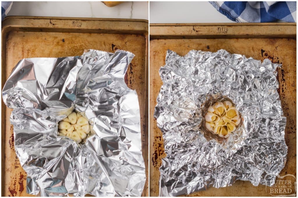 How to roast garlic in the oven