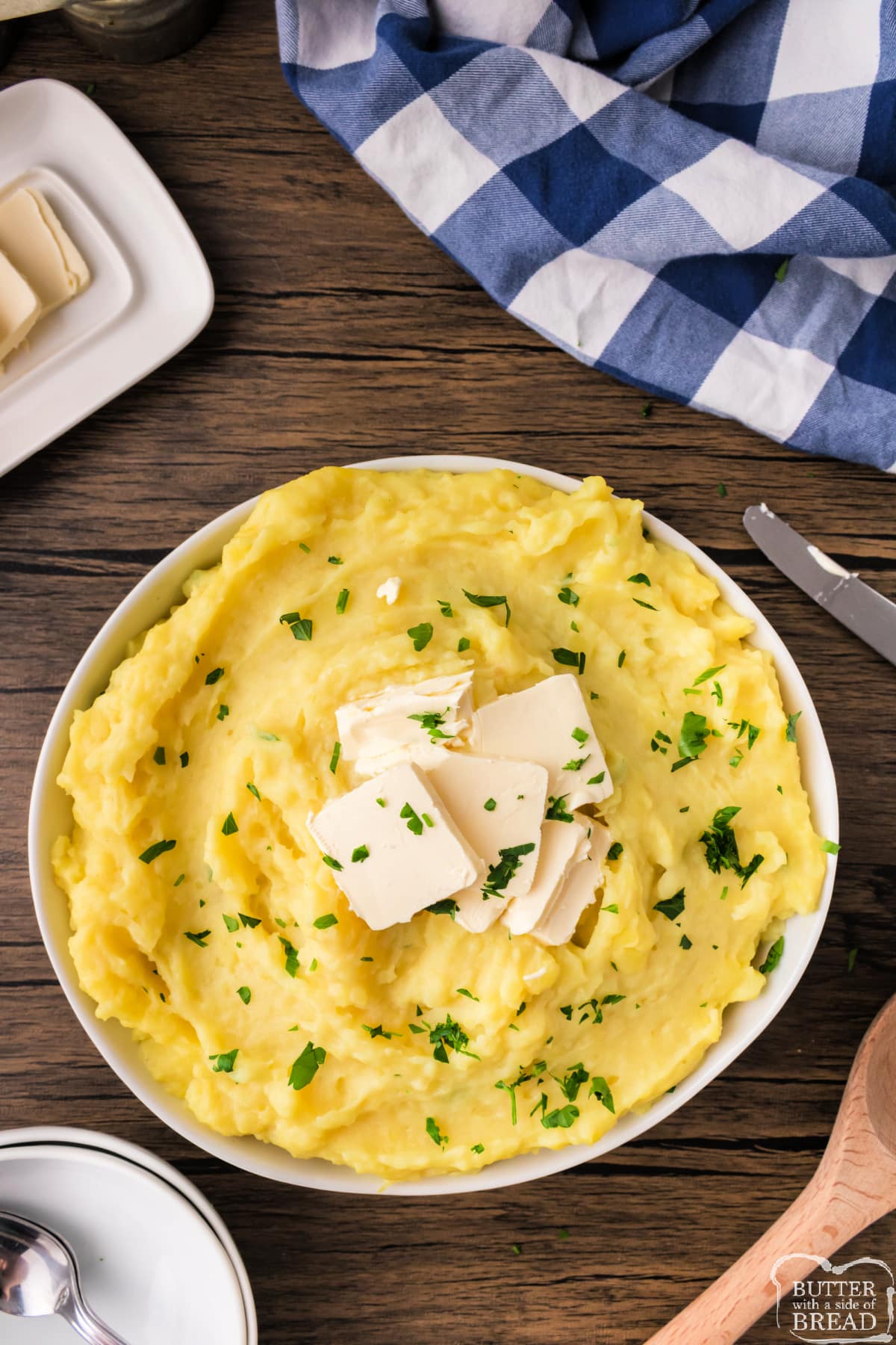 Garlic mashed potatoes recipe