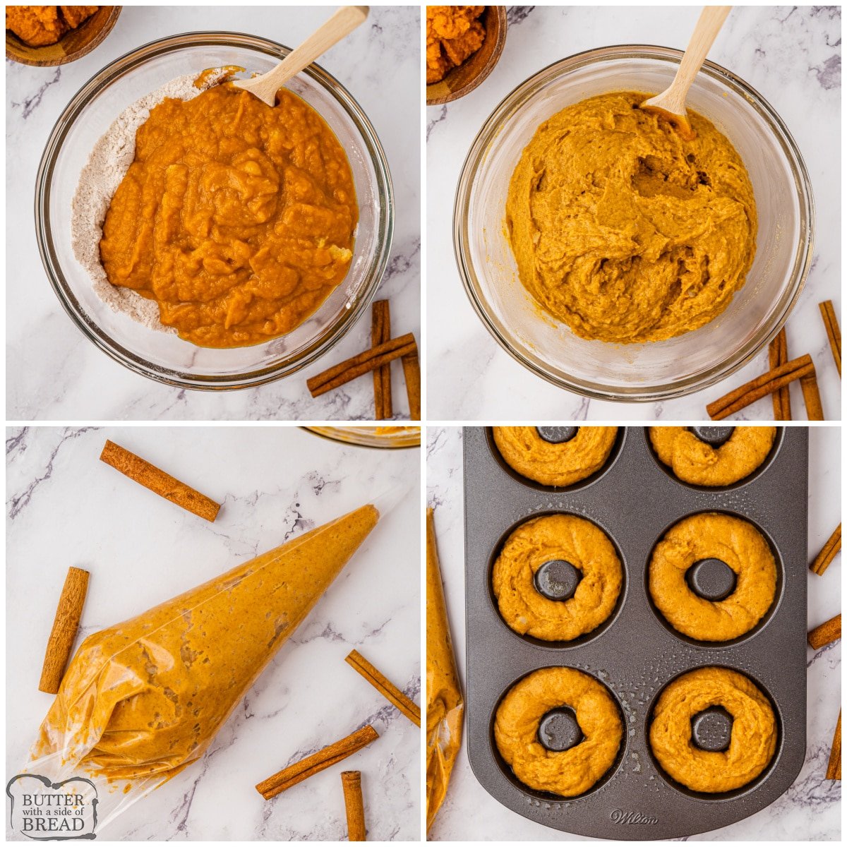 How to make baked pumpkin donuts