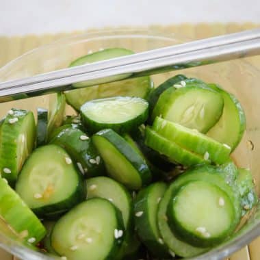 easy asian cucumber salad