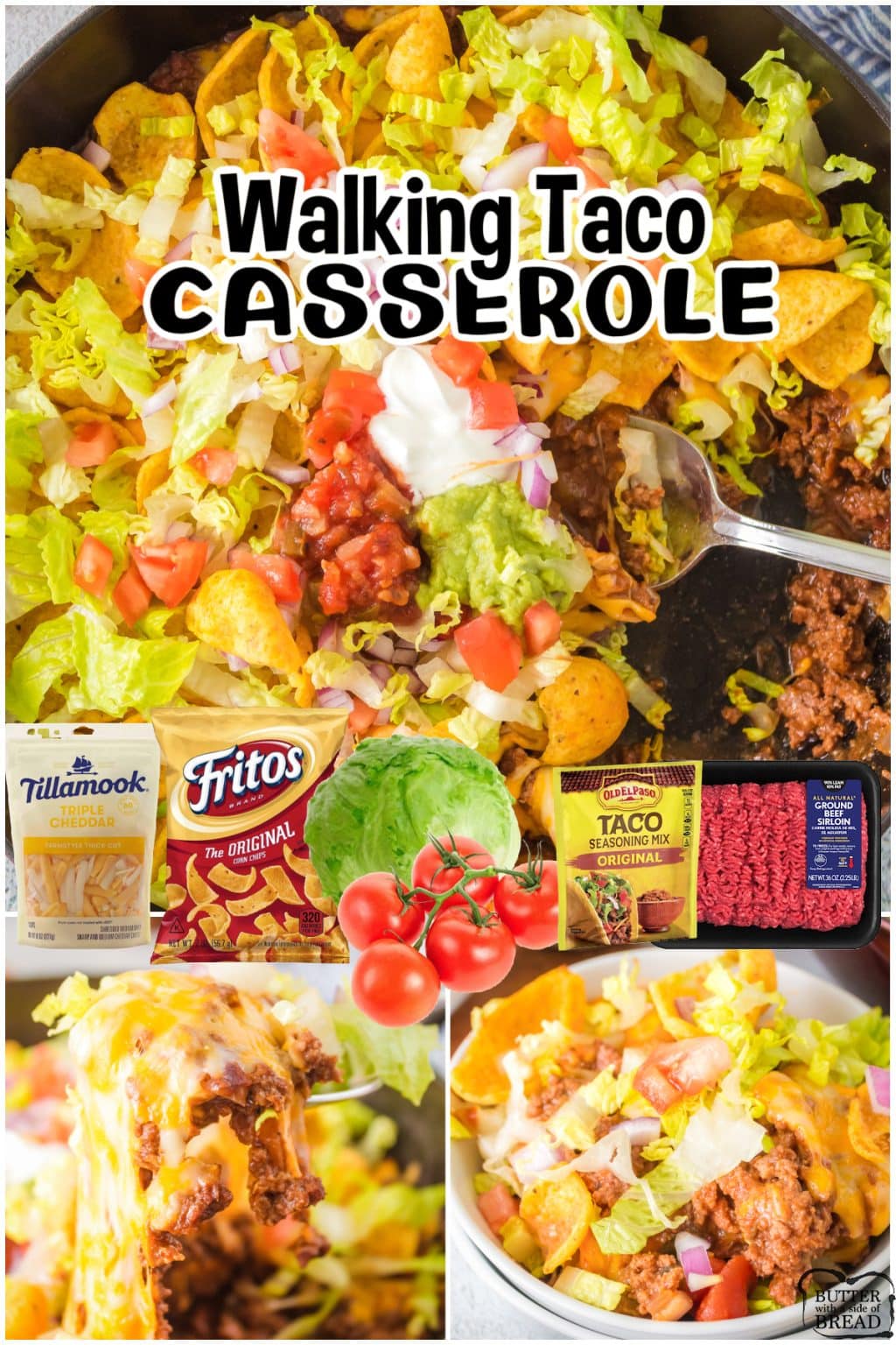 WALKING TACO CASSEROLE - Butter with a Side of Bread