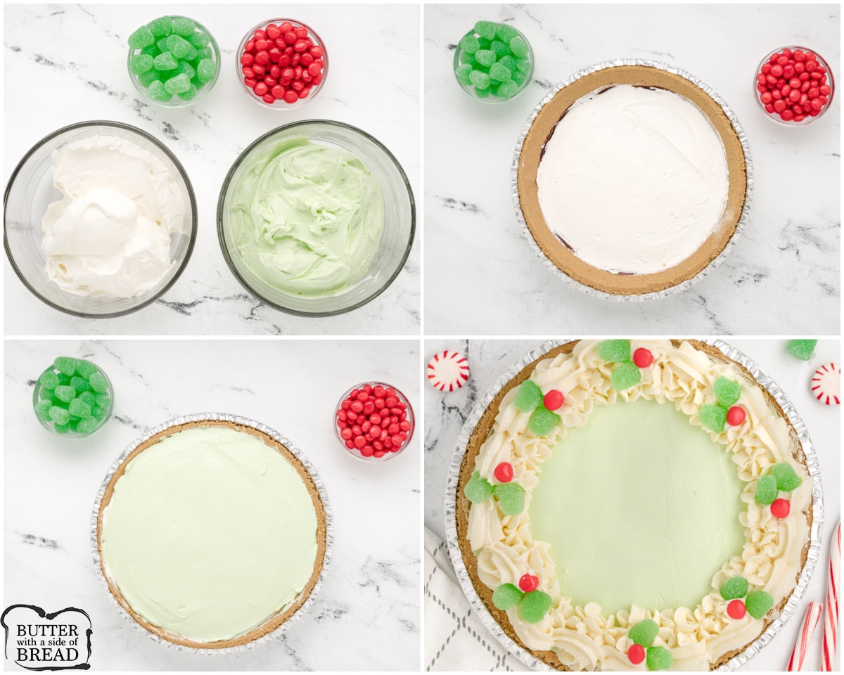 how to make a peppermint cream pie