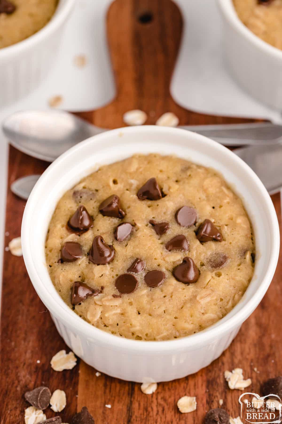 Chocolate chip mug cookie recipe.