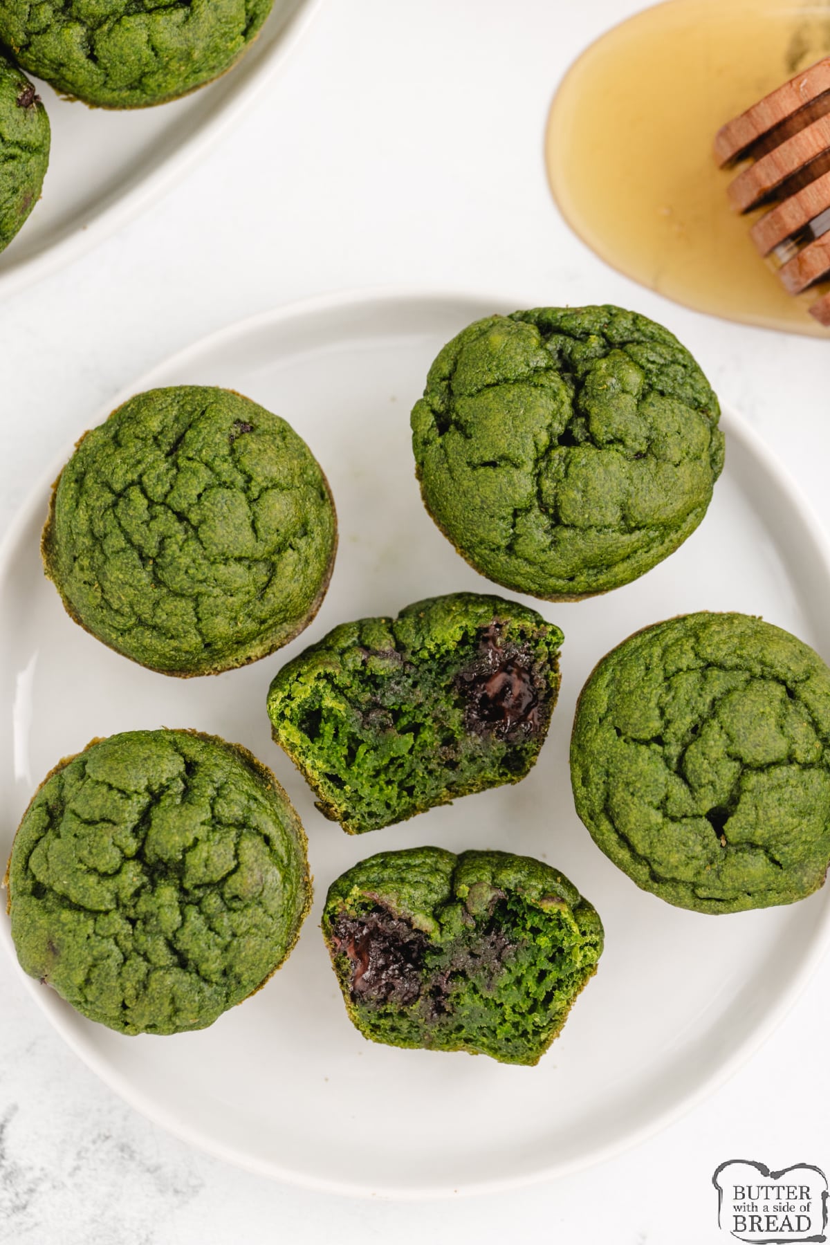 Easy spinach muffins.