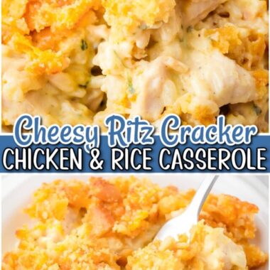 Ritz Chicken and Rice Casserole recipe.PIN