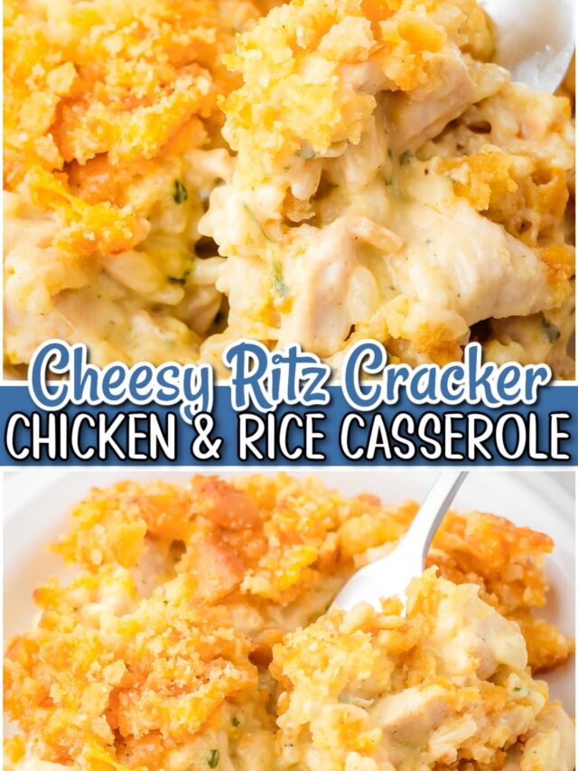 Ritz Chicken and Rice Casserole