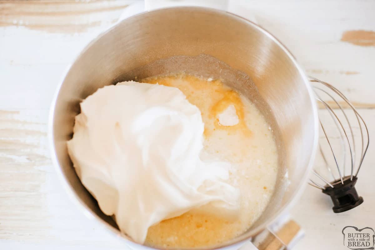 No-bake cheesecake filling.