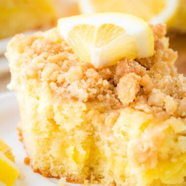 easy lemon crumb cake