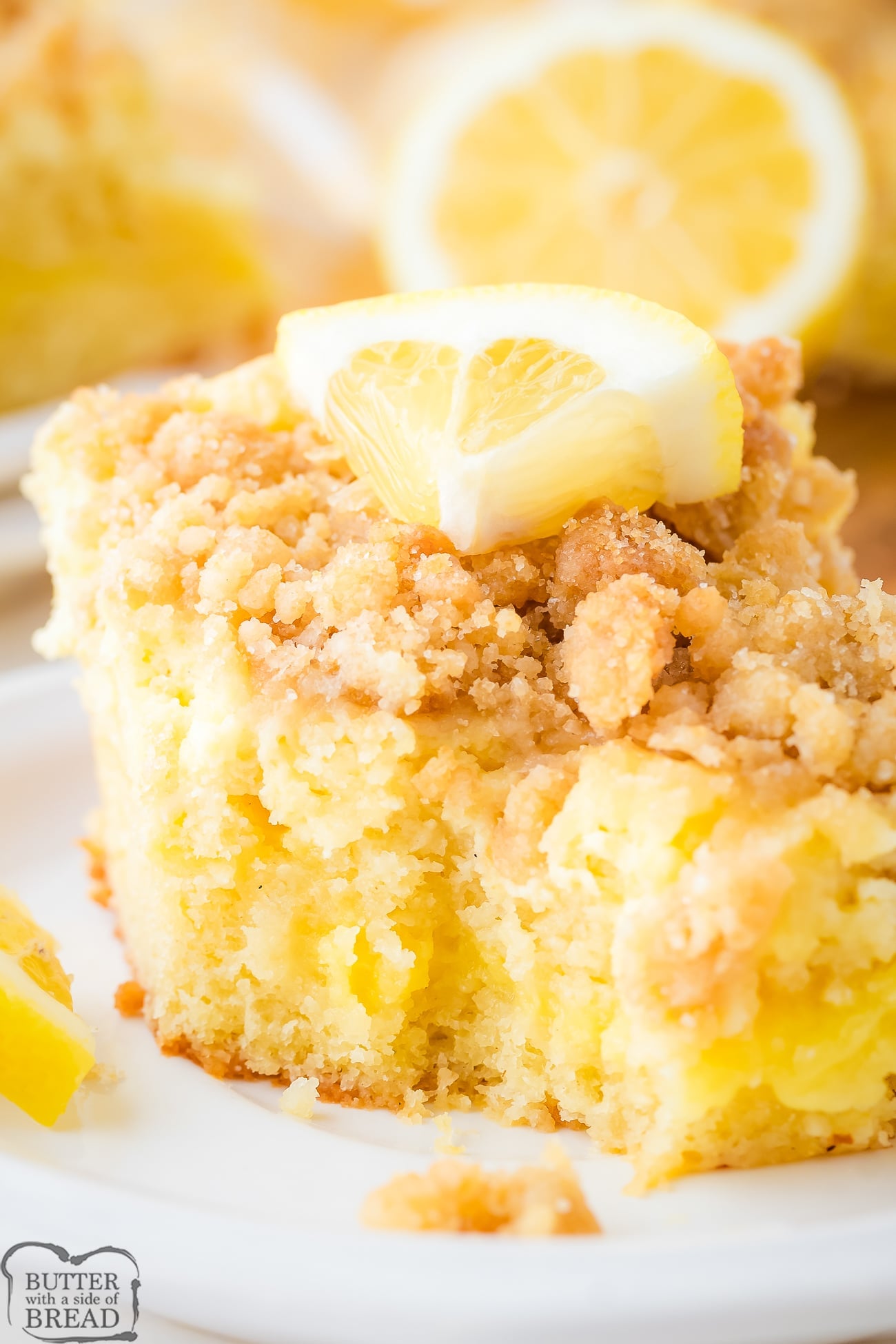 easy lemon crumb cake